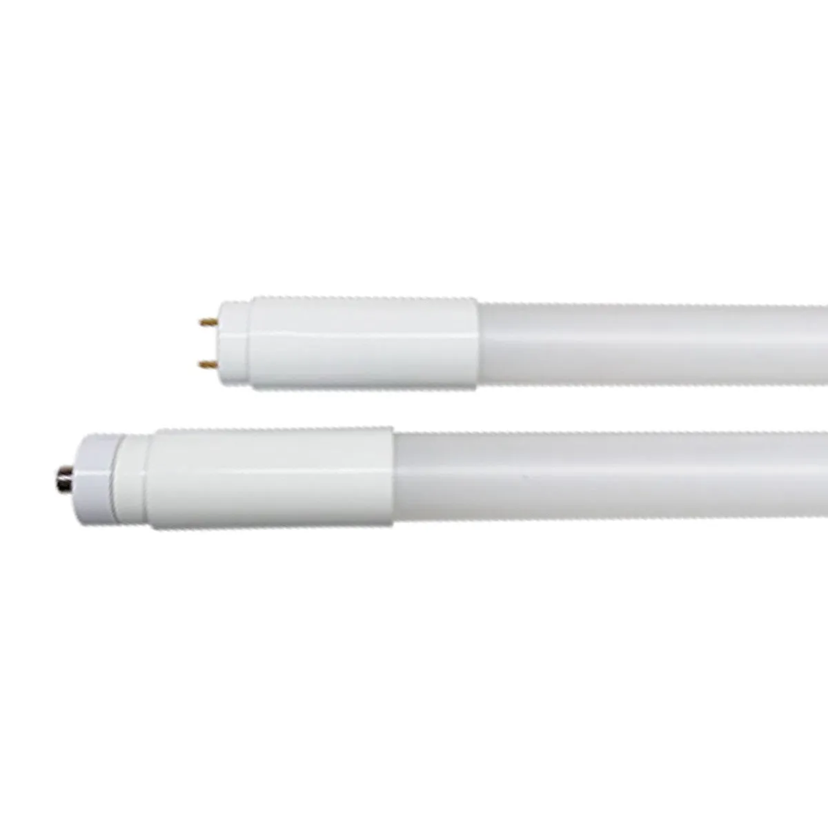 10 Pack - 8ft LED T8 Tube, 42 Watts, 5500 Lumens, 5000K, R17D Base, Hybrid, Double End