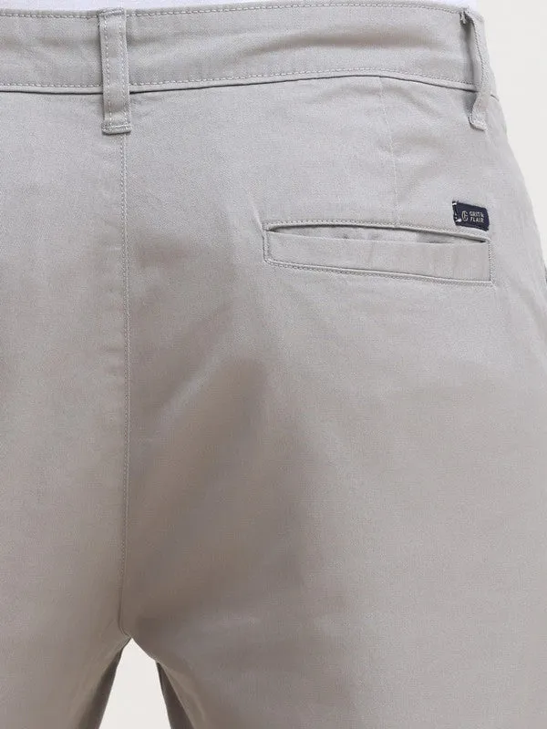 5-Pocket Light Grey Standard Straight Pants