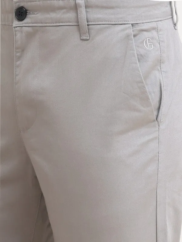 5-Pocket Light Grey Standard Straight Pants