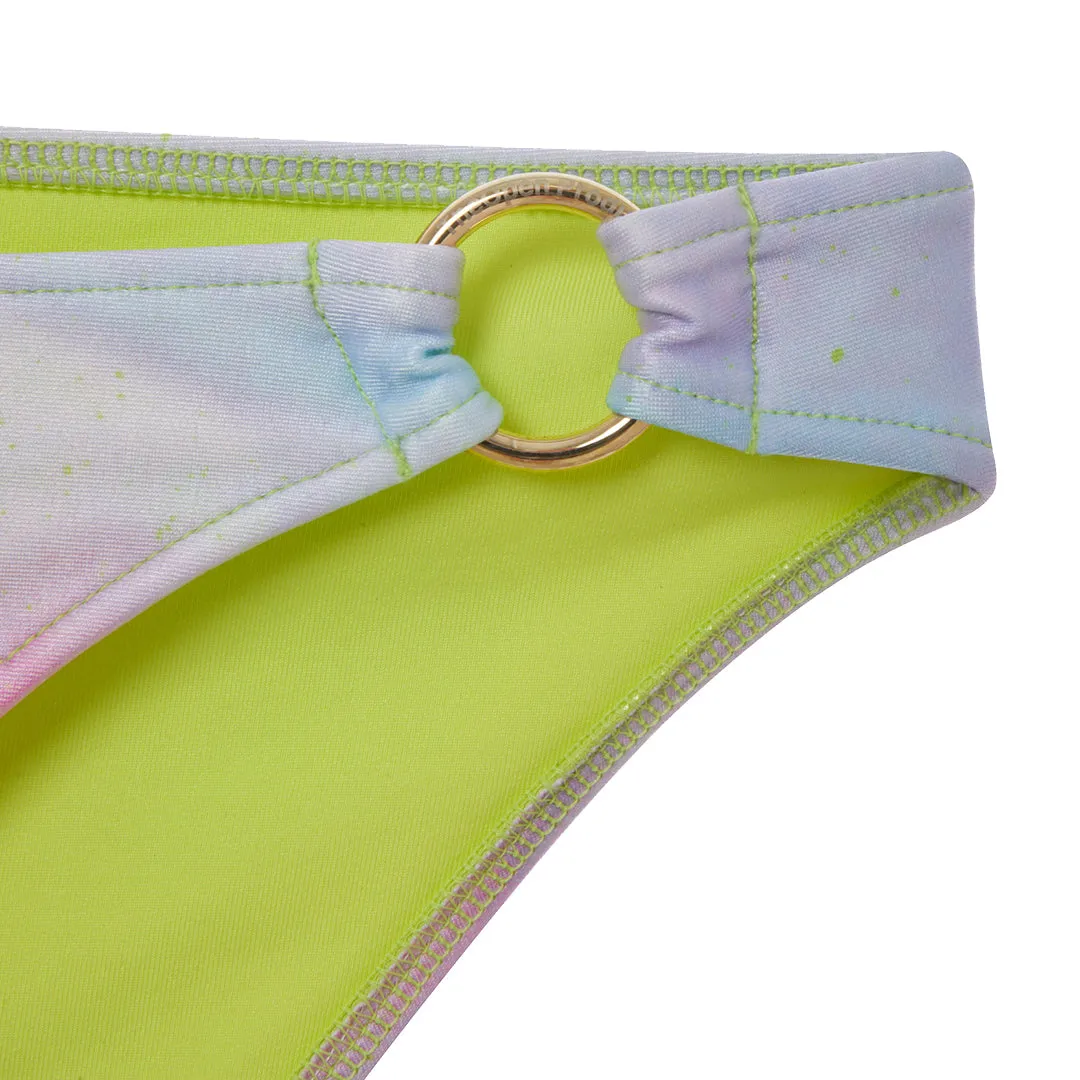 ABSTRACT BIKINI NEON GREEN