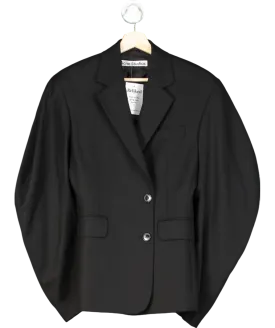 Acne Studios Black Single Breasted Blazer UK 6