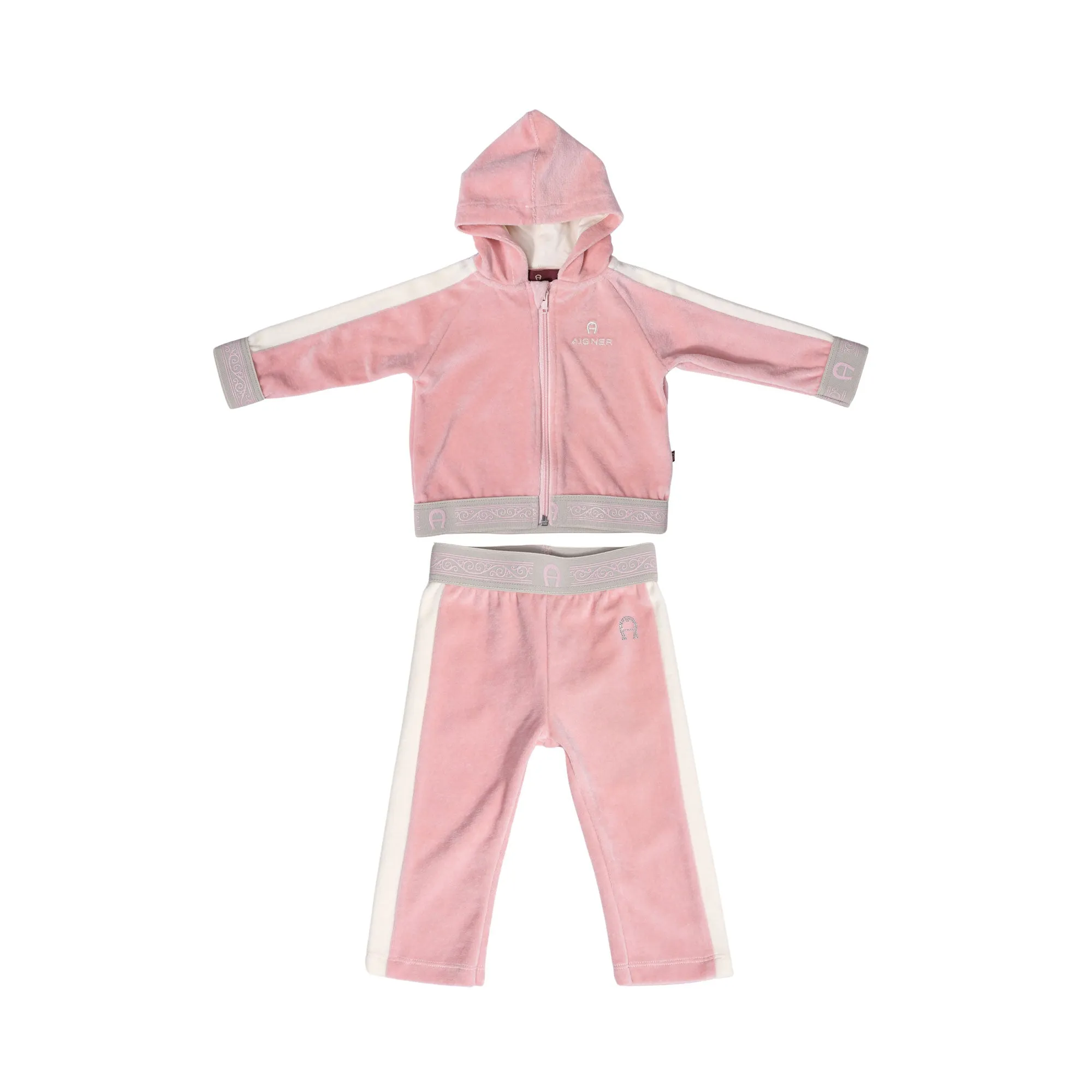 Aigner Kids Baby Girl's Pink Jogging Suit