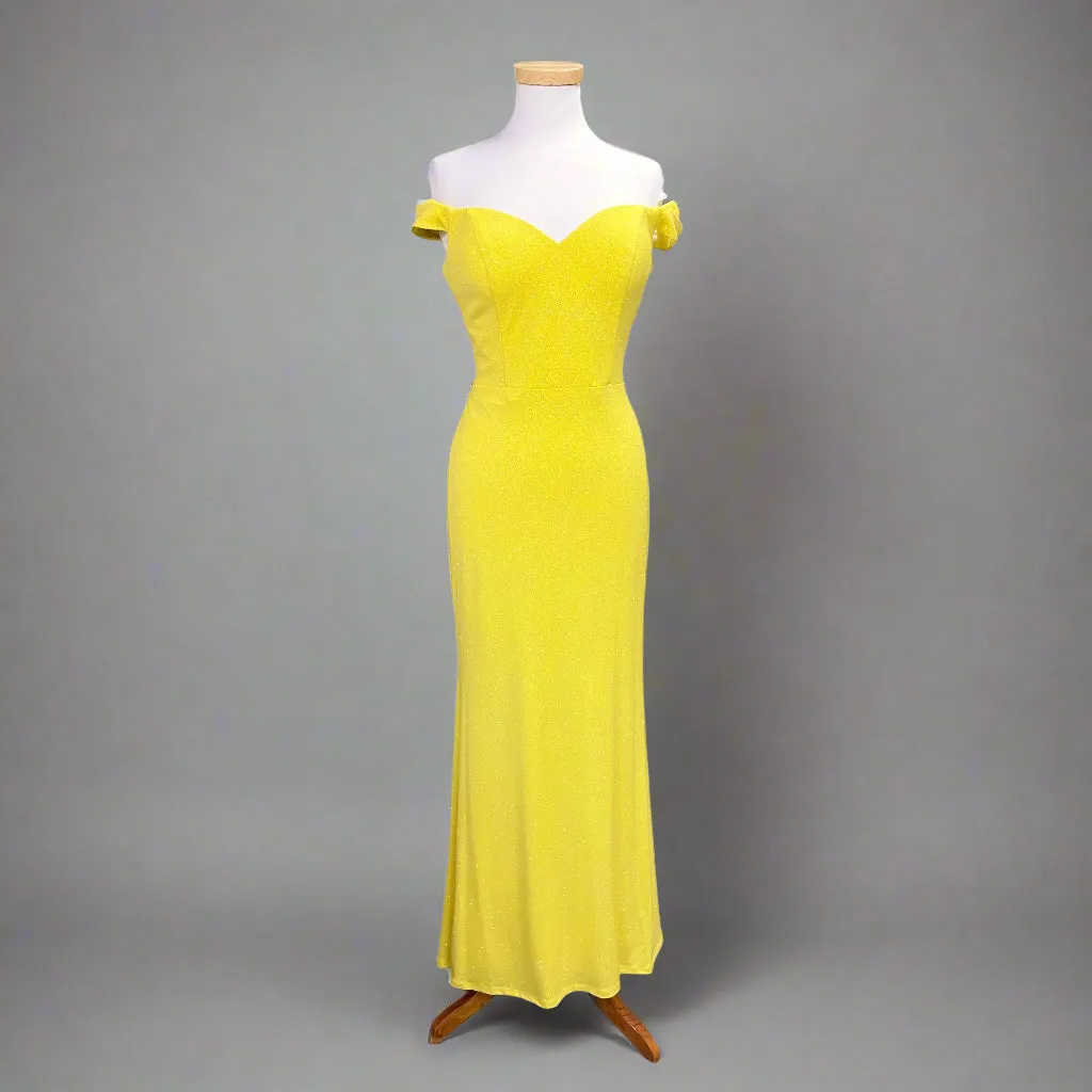 Amari yellow dress, size M