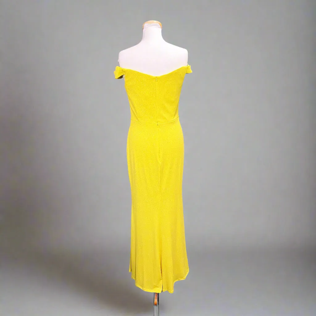 Amari yellow dress, size M