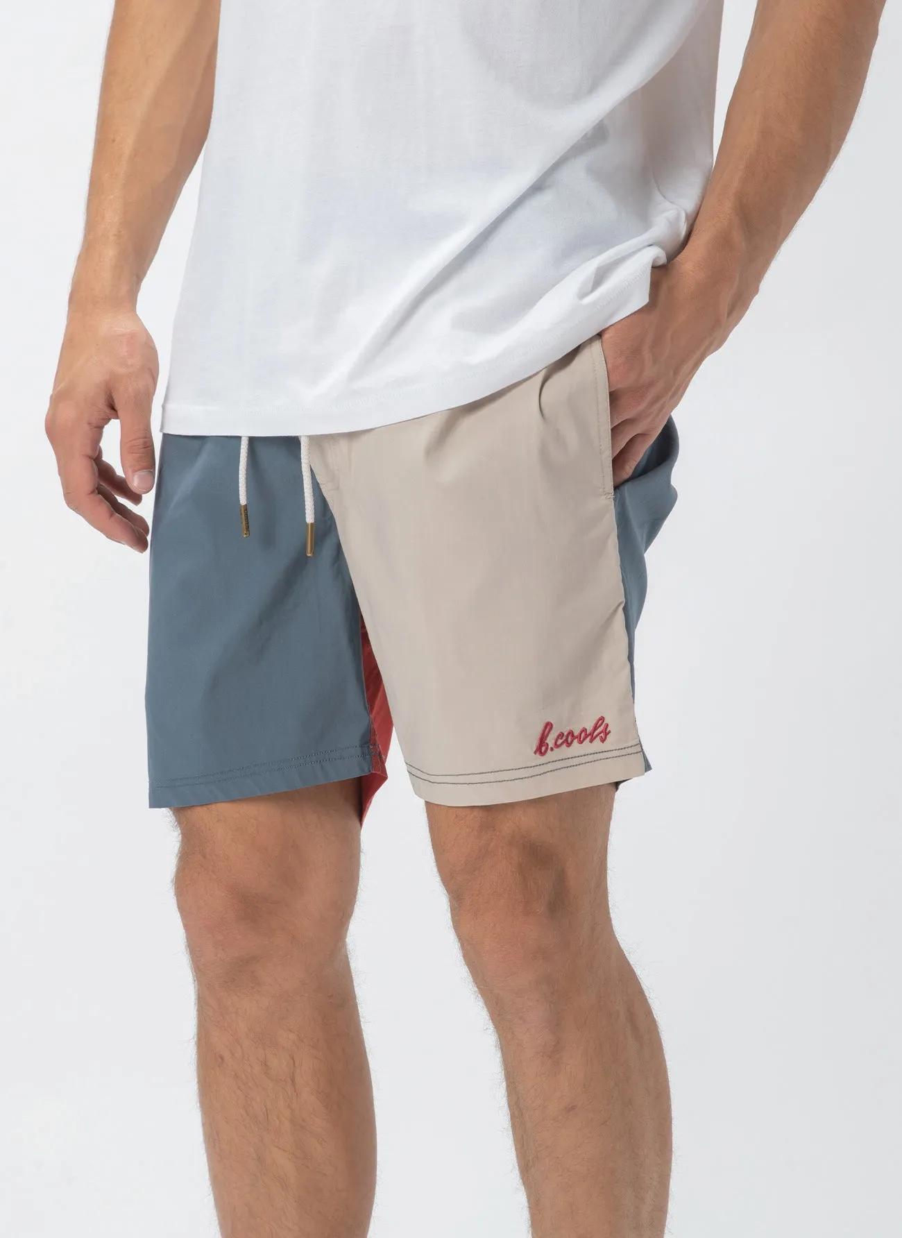 Amphibious 17" Swim Short Colour Block