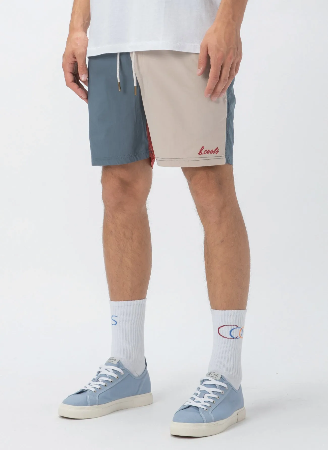 Amphibious 17" Swim Short Colour Block