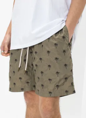 Amphibious 17" Swim Short Olive Embro