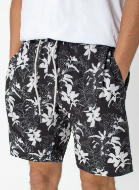 Amphibious Swim Short Black Hawaii