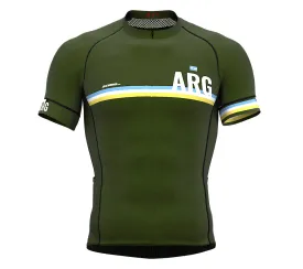 Argentina Green CODE Short Sleeve Cycling PRO Jersey for Men and Women