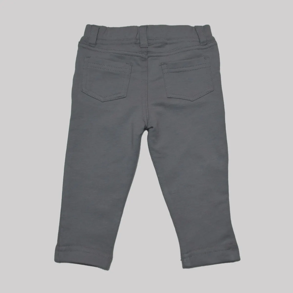 Baby Girls Jeggings | Leggings | Plain Colours | Grey | 3 – 12 Months | 2A