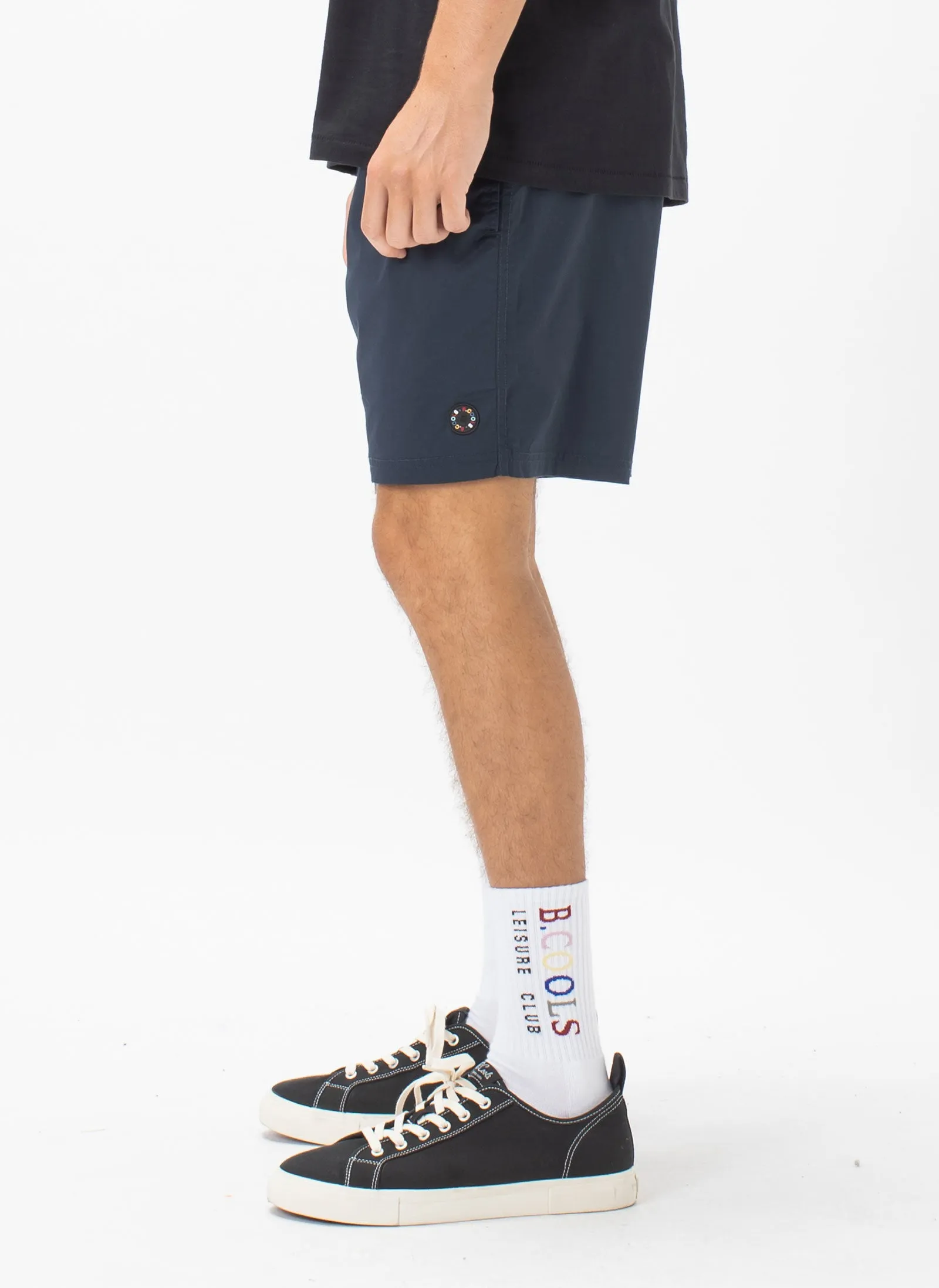 Badge Amphibious Swim Short Navy