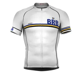 Barbados White CODE Short Sleeve Cycling PRO Jersey for Men and Women