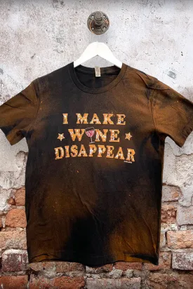 BC BL DTF I MAKE WINE DISAPPEAR - BLACK BLEACHED