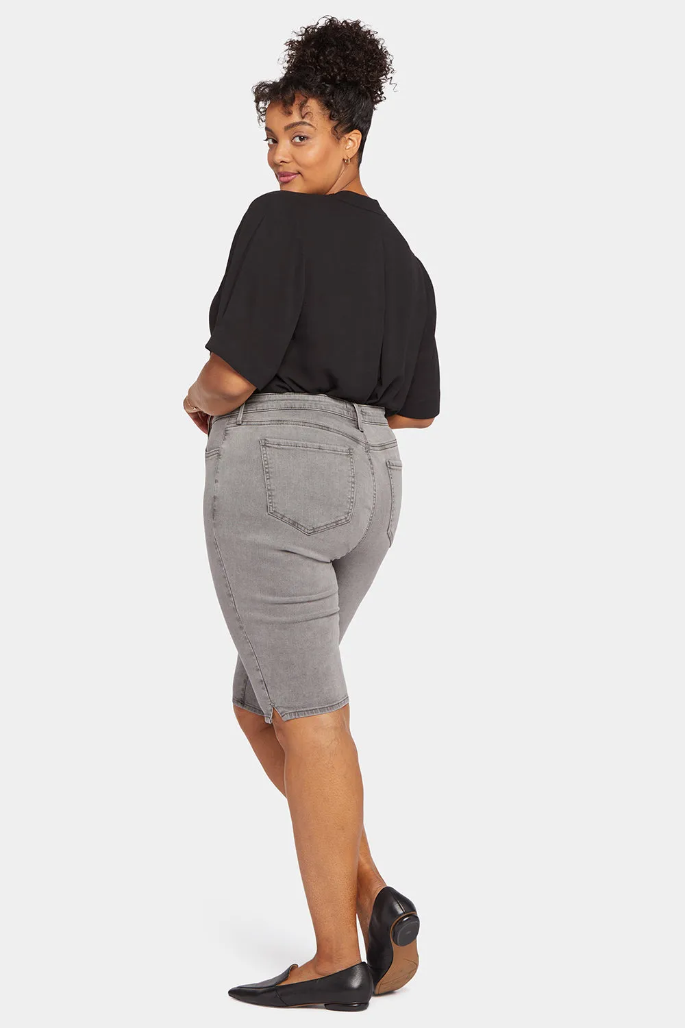 Bike Capri Jeans In Plus Size - Palmas