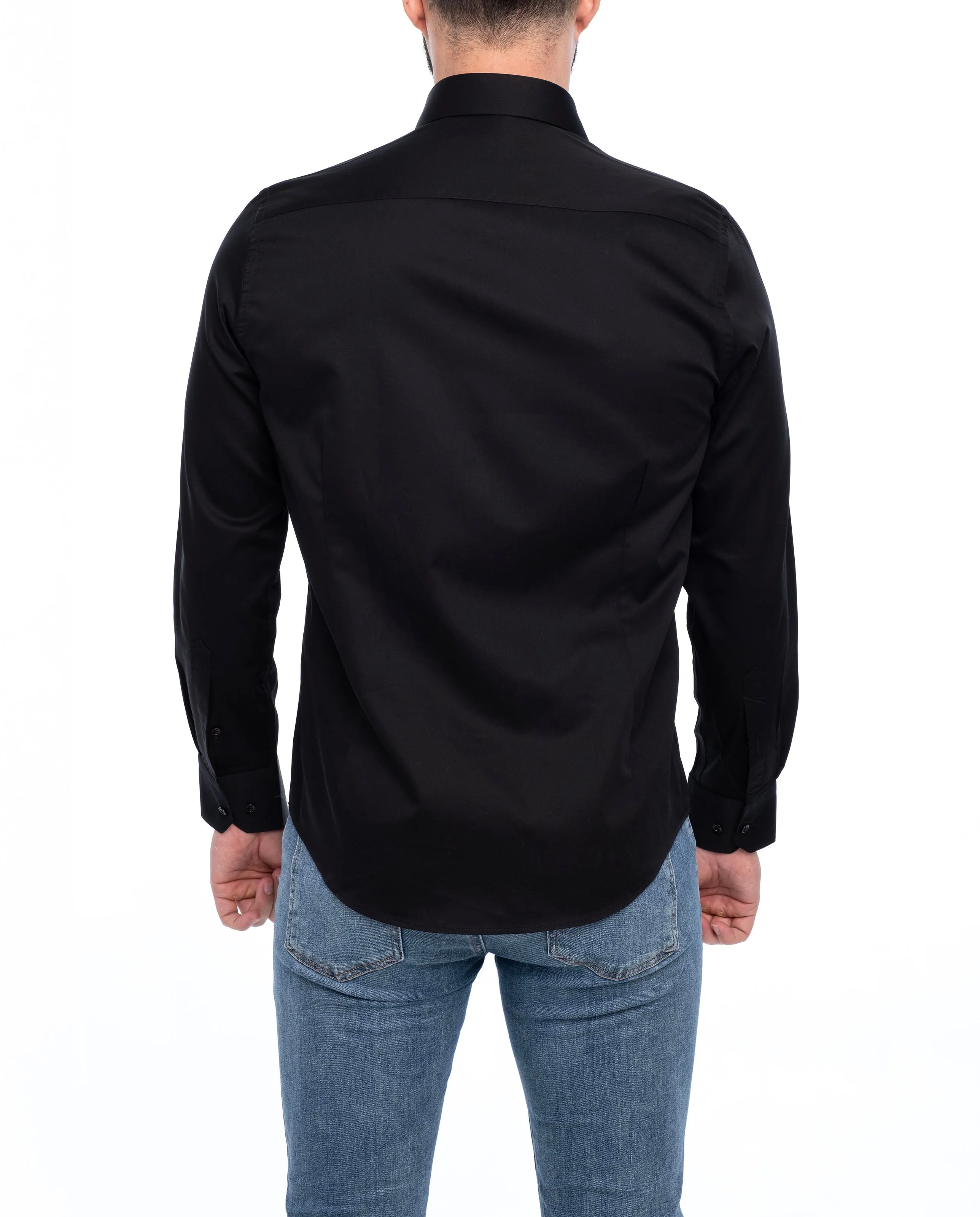 BIRCHBERRY SLIM FIT COTTON SHIRT