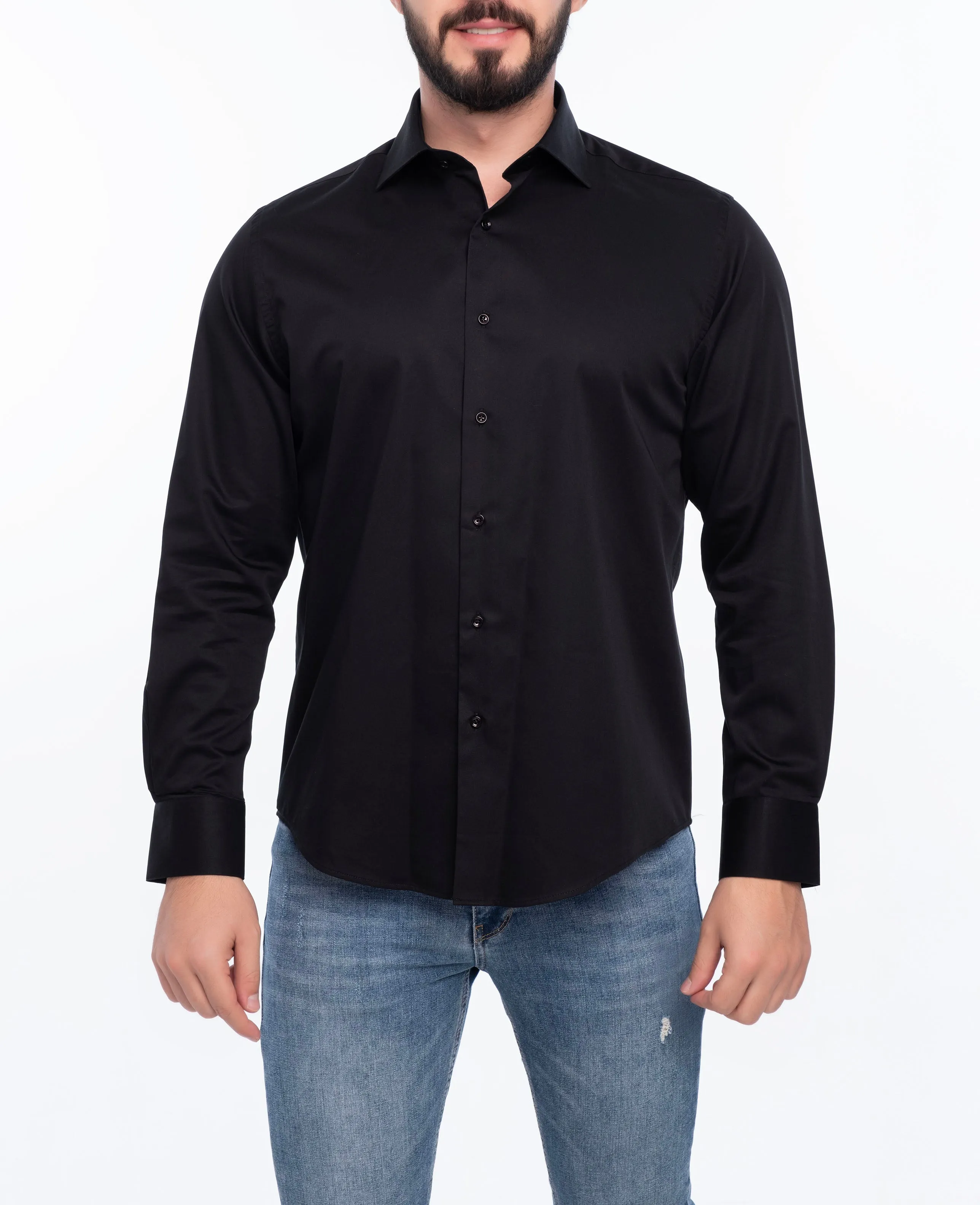BIRCHBERRY SLIM FIT COTTON SHIRT