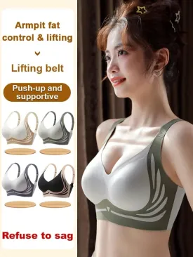 Buy 2 Get 1 Free Lifting Anti-Sagging Wire-Free Push-up Bra