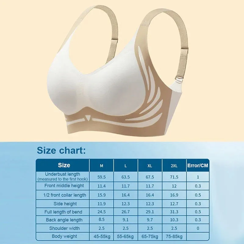 Buy 2 Get 1 Free Lifting Anti-Sagging Wire-Free Push-up Bra