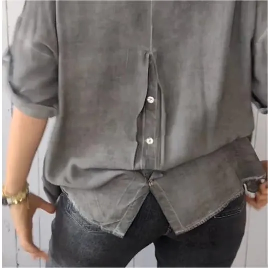 BUY 2 GET Free ShippingCasual Breathable Solid Color V-Neck Top