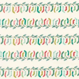 Cozy Wonderland - Stocking Stripe Natural Yardage