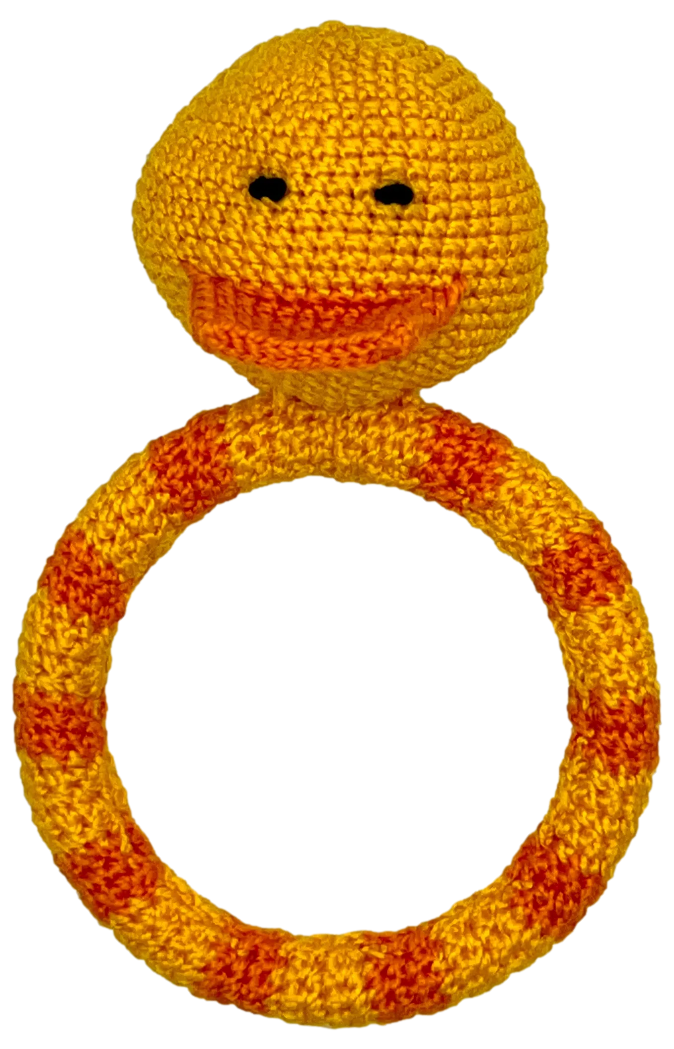 Crocheted Ring Rattles "Animal Theme"