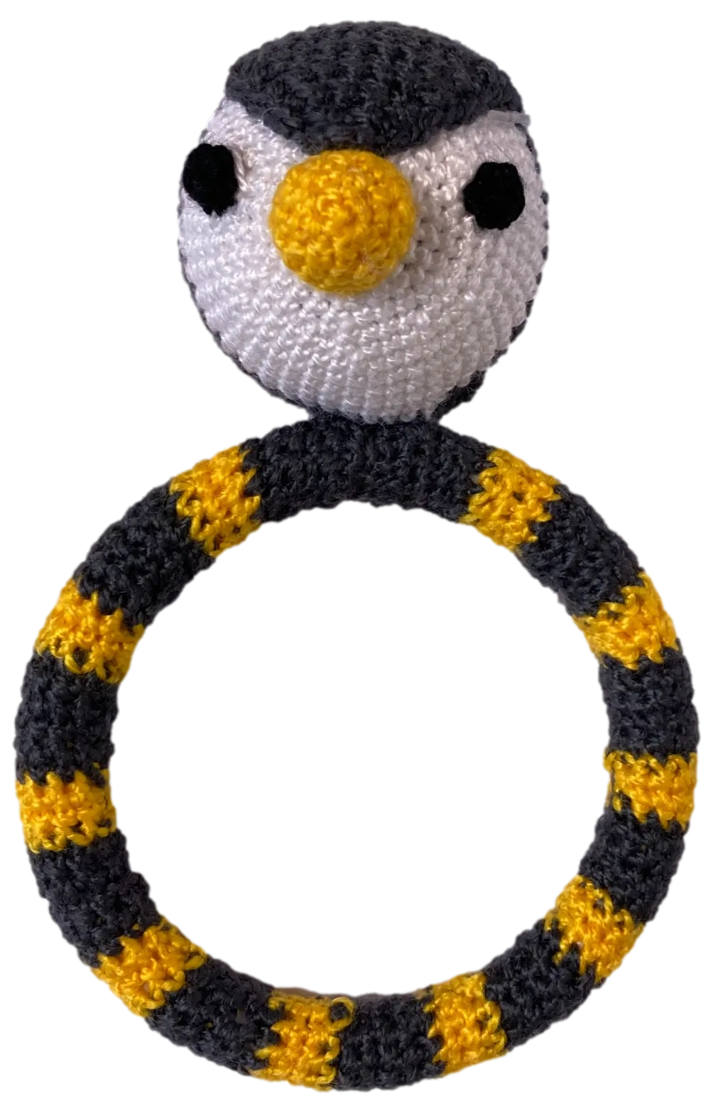 Crocheted Ring Rattles "Animal Theme"
