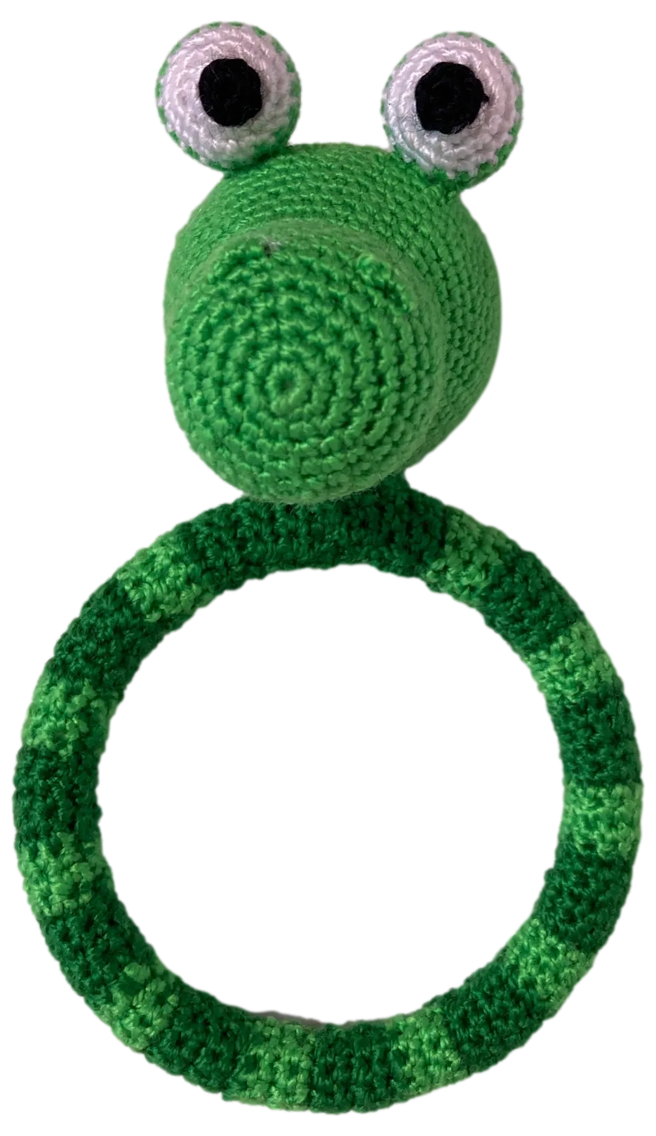 Crocheted Ring Rattles "Animal Theme"