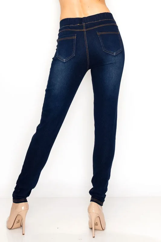 Dark Denim Jeggings