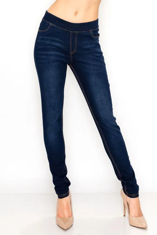 Dark Denim Jeggings