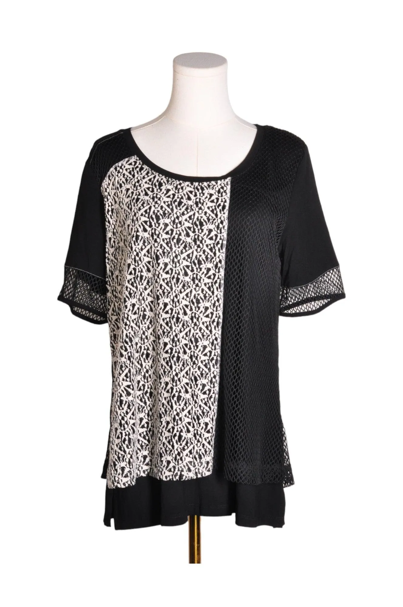 DOLCEZZA Women Blouses Regular fit in Black - M