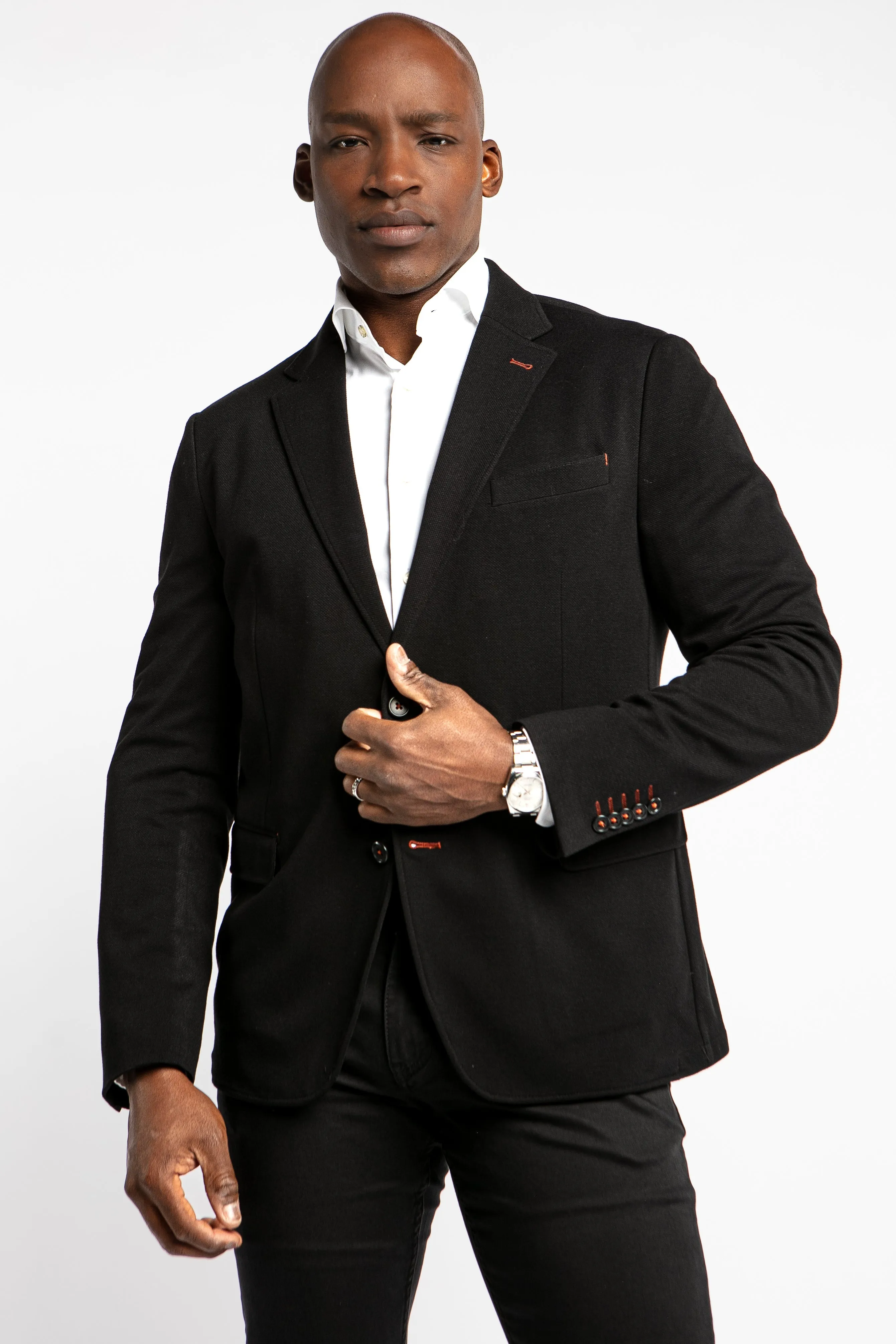 FINAL SALE - Storm Black Travel Blazer