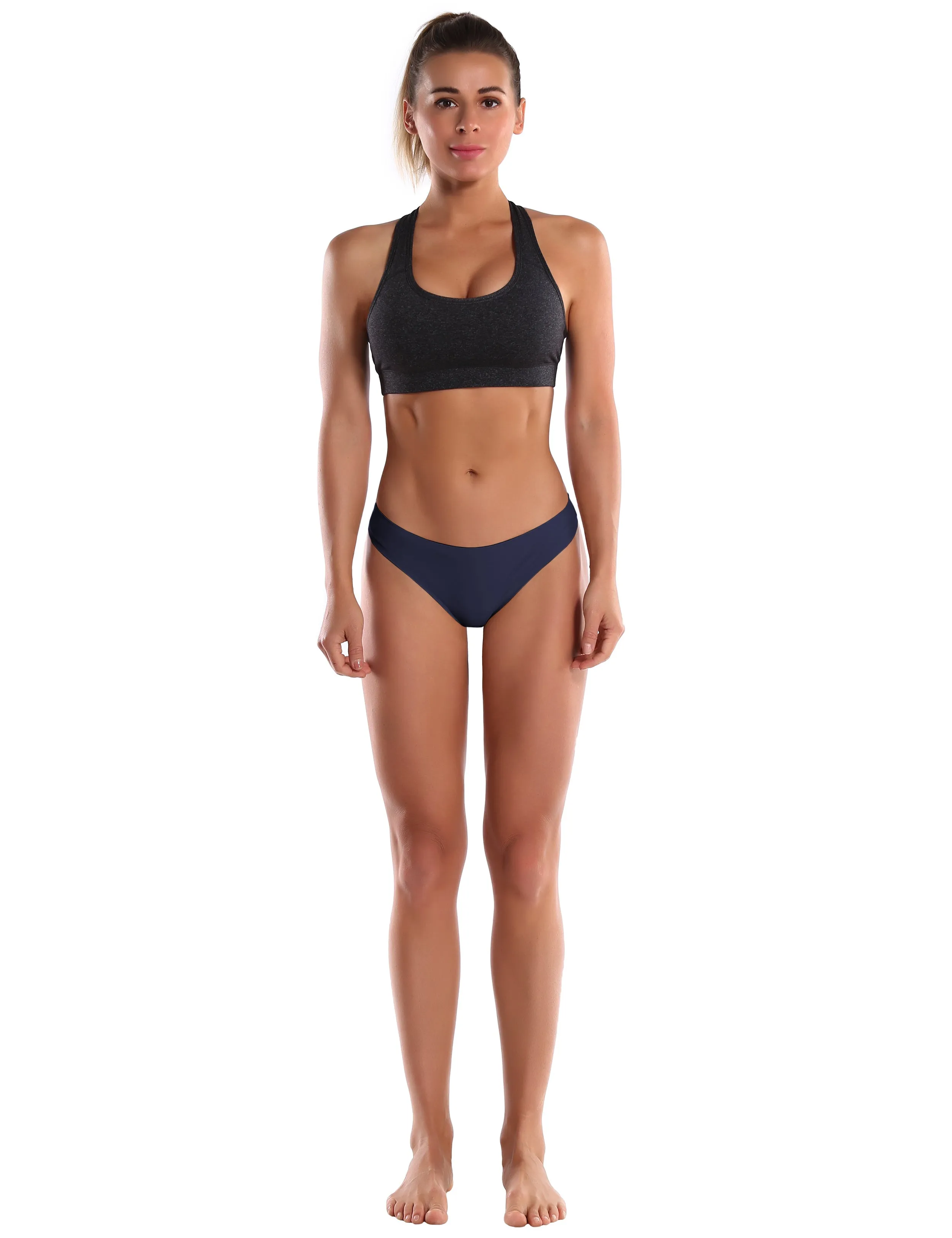 Invisibles Sports Thongs Underwear Darknavy_Jogging