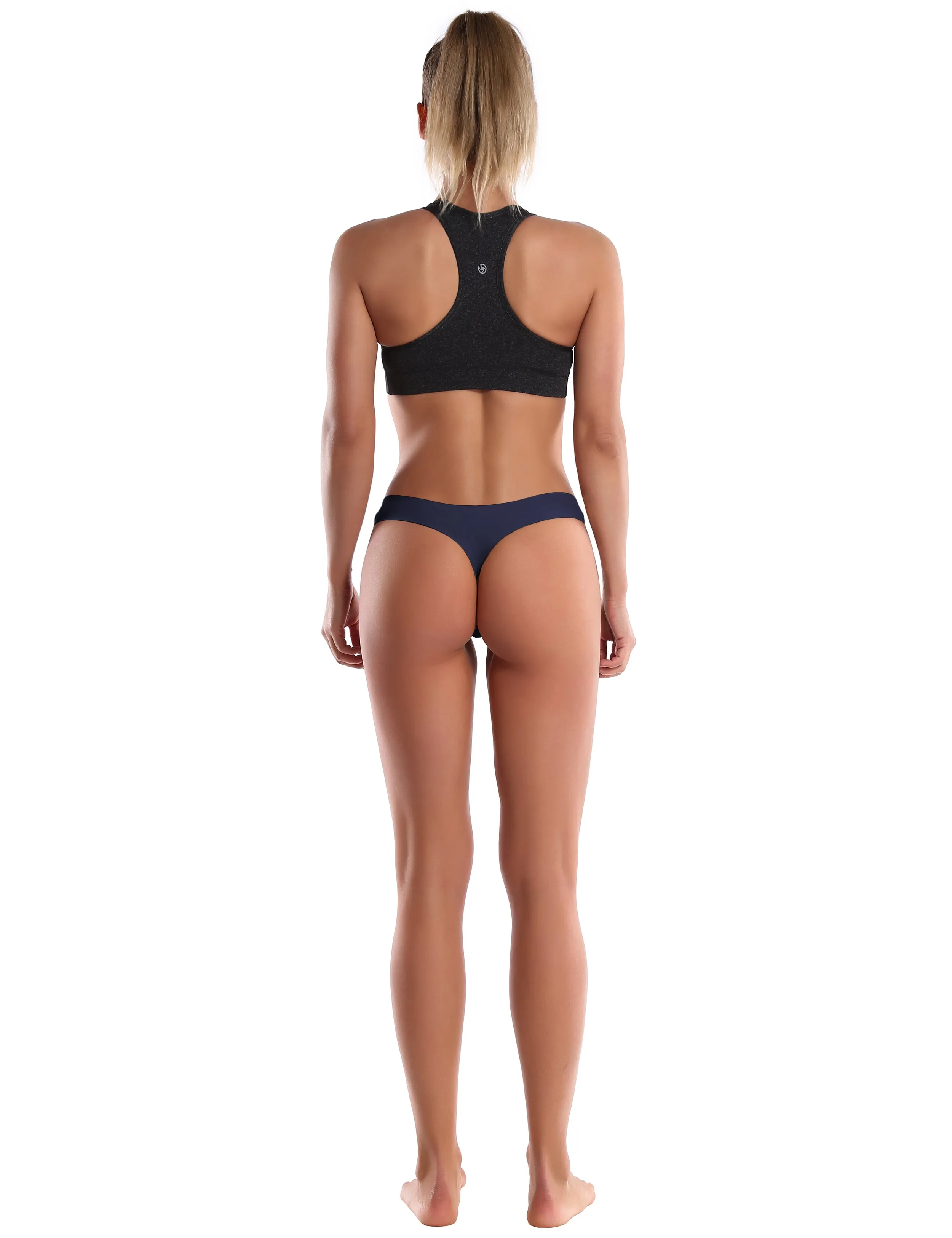 Invisibles Sports Thongs Underwear Darknavy_Jogging