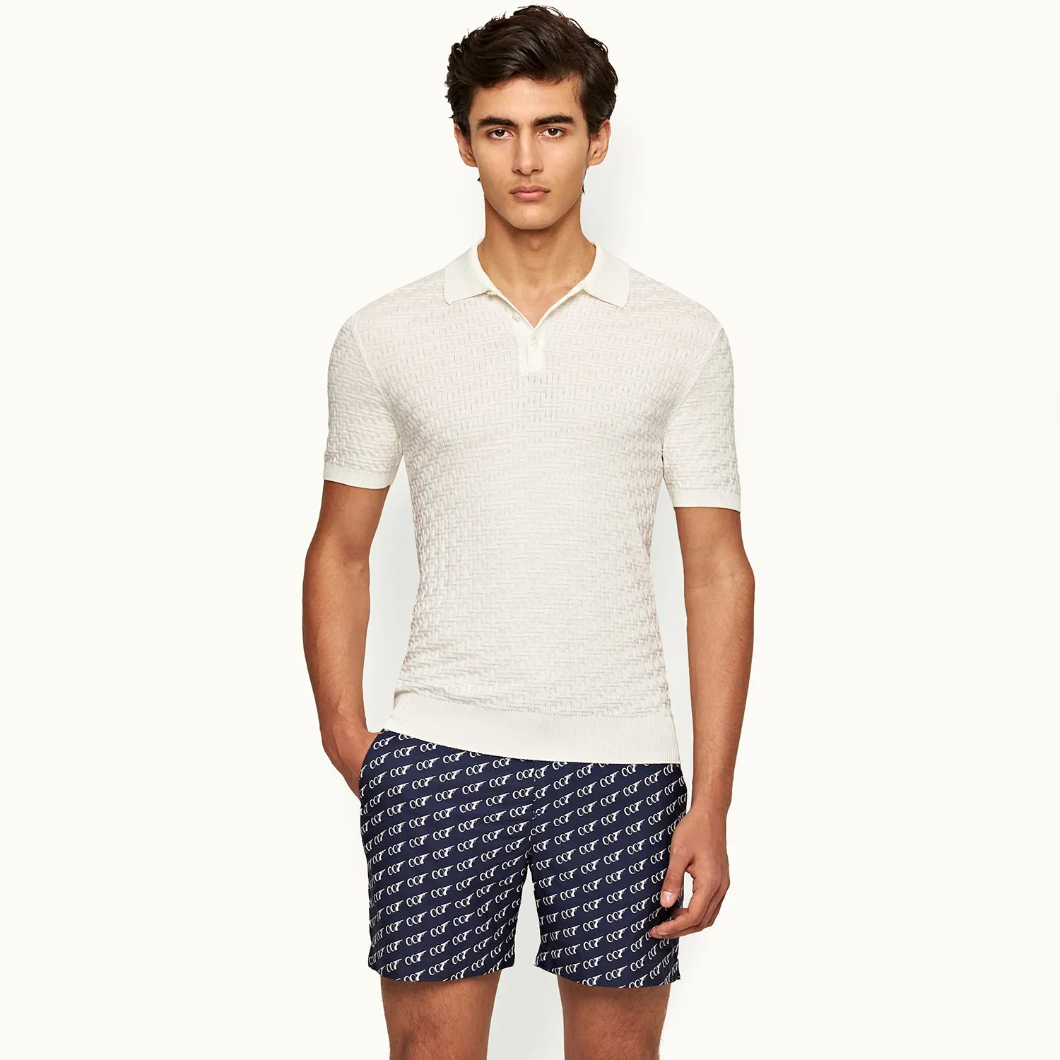 James Bond 007 Jacquard Swim Shorts - By Orlebar Brown