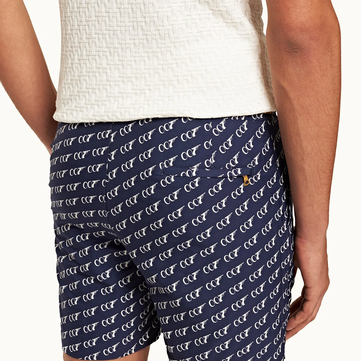 James Bond 007 Jacquard Swim Shorts - By Orlebar Brown