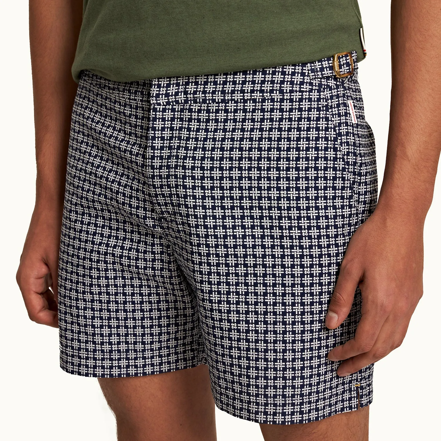 James Bond Jacquard Swim Shorts - By Orlebar Brown