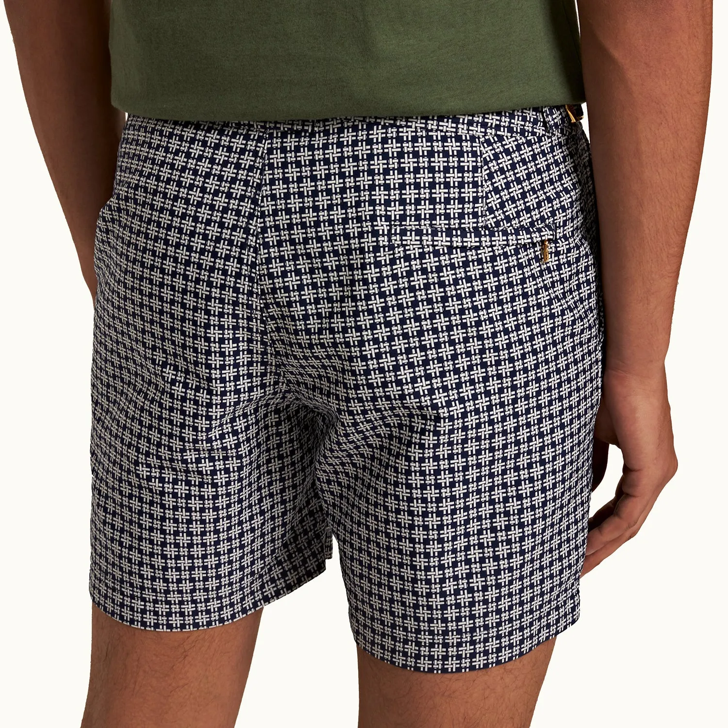 James Bond Jacquard Swim Shorts - By Orlebar Brown