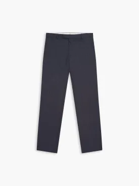 Lomu Infinity Active Slim Fit Navy Stripe Trousers