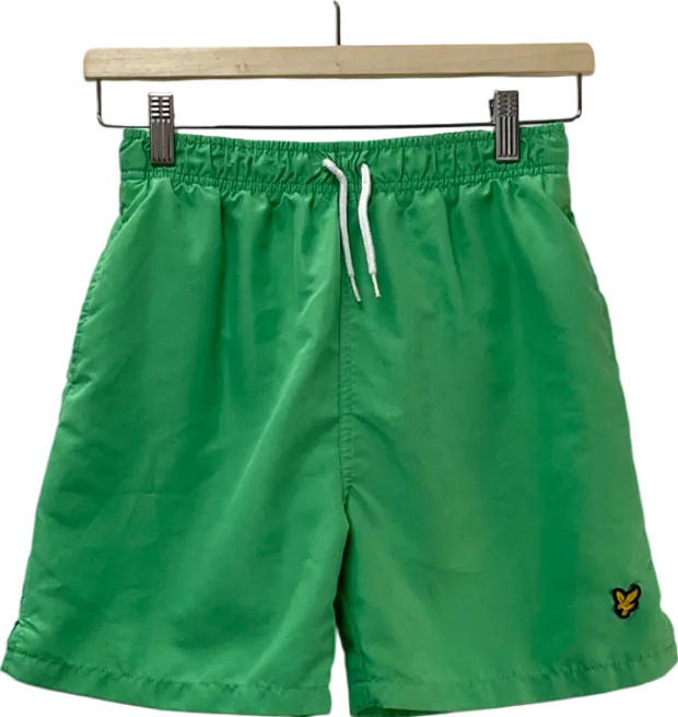 lyle & scott Green Classic Swim Shorts 14 Years