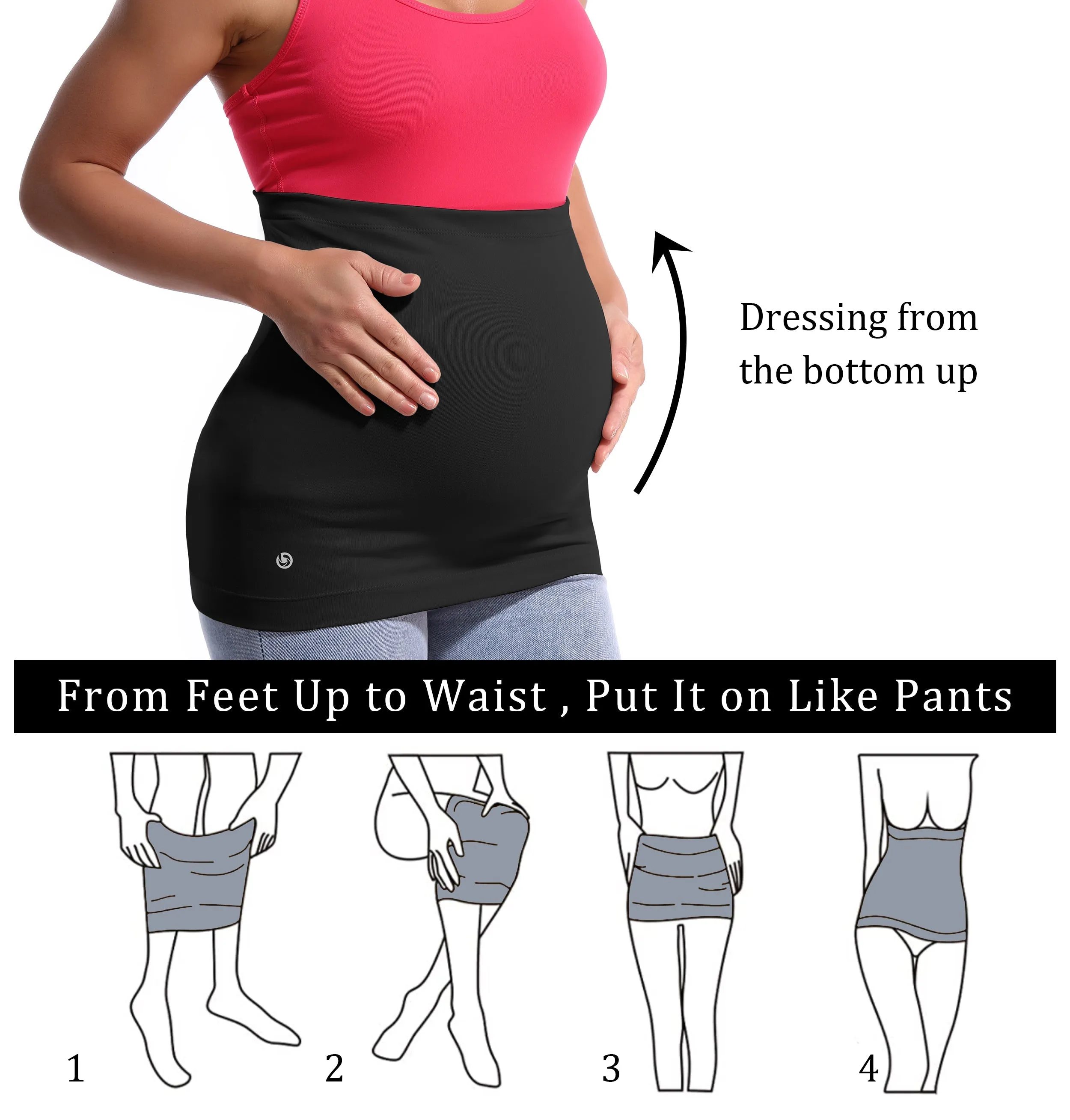 Maternity Belly Bands_Jogging