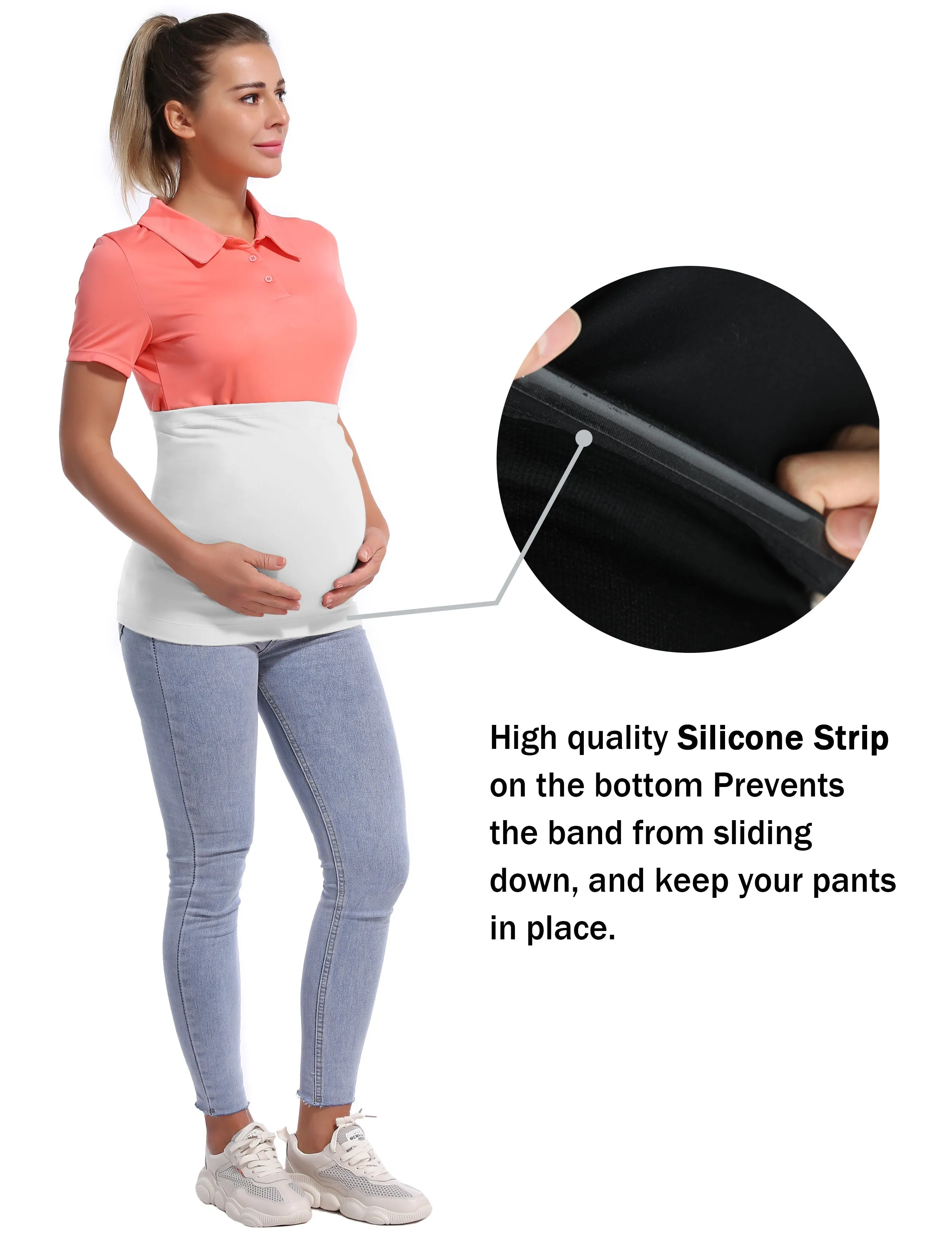 Maternity Belly Bands_Jogging