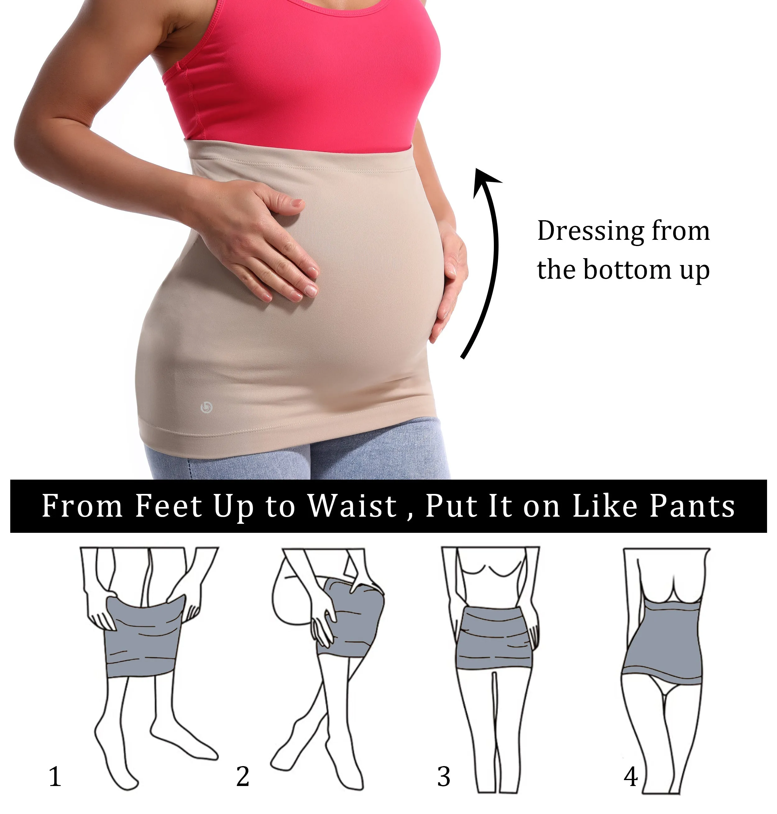 Maternity Belly Bands_Jogging