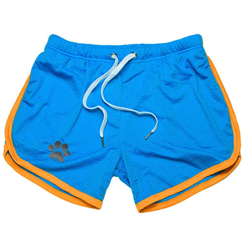 Men Gym Fitness Shorts Bodybuilding sports Jogging shorts Male 2022 Summer Cool Breathable Mesh casual men Shorts Sweatpants