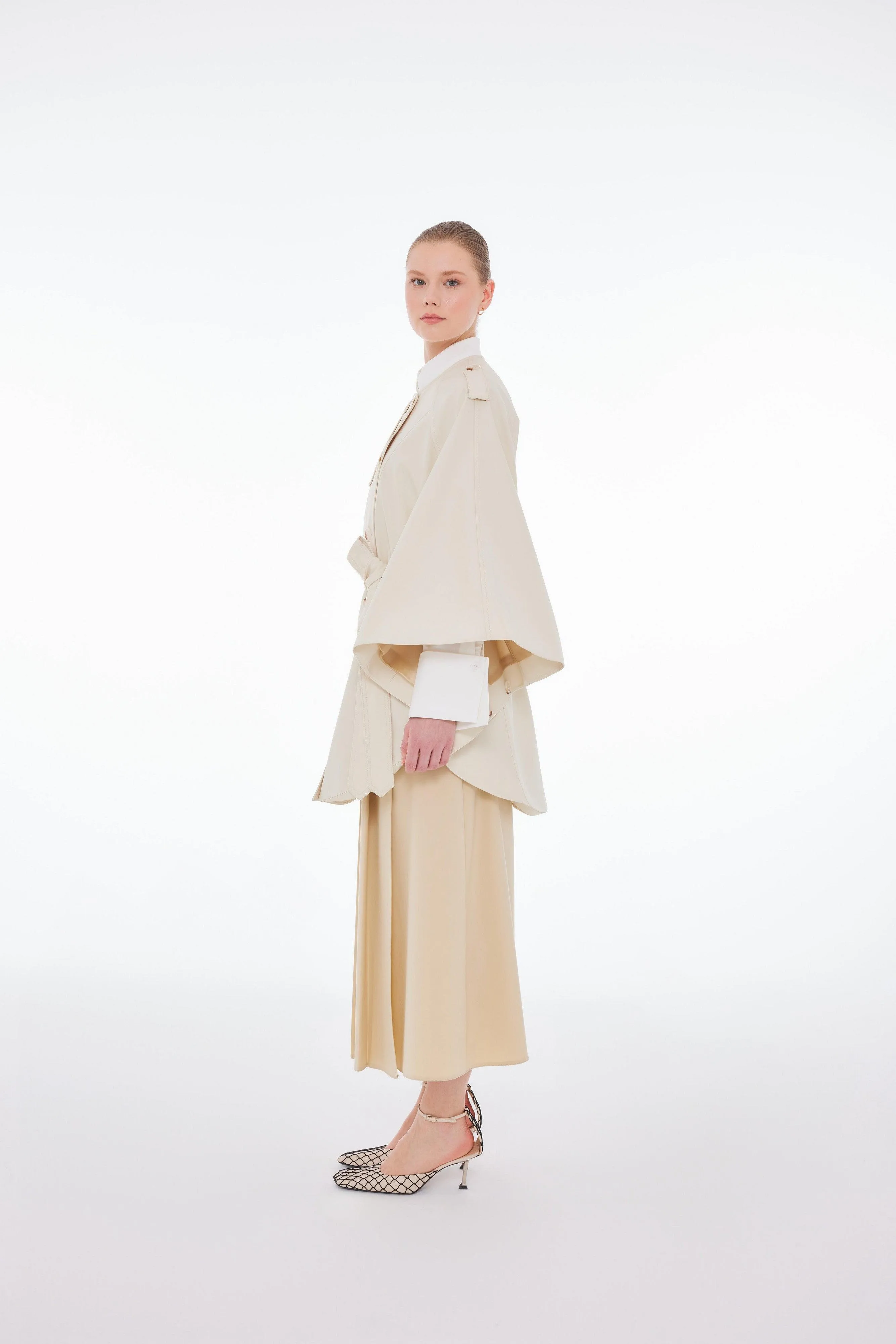MLNI TRENCH COAT ECRU