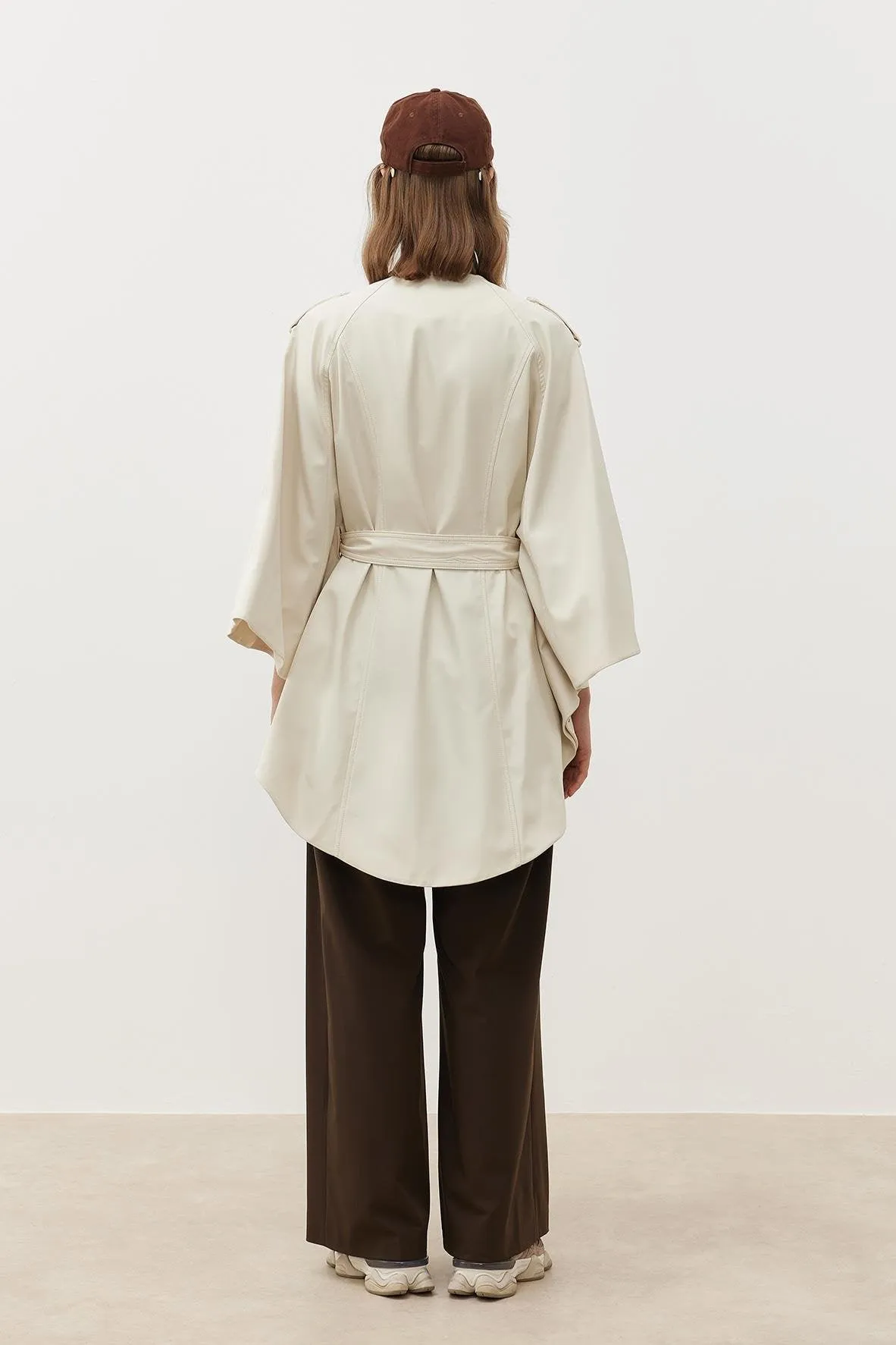 MLNI TRENCH COAT ECRU