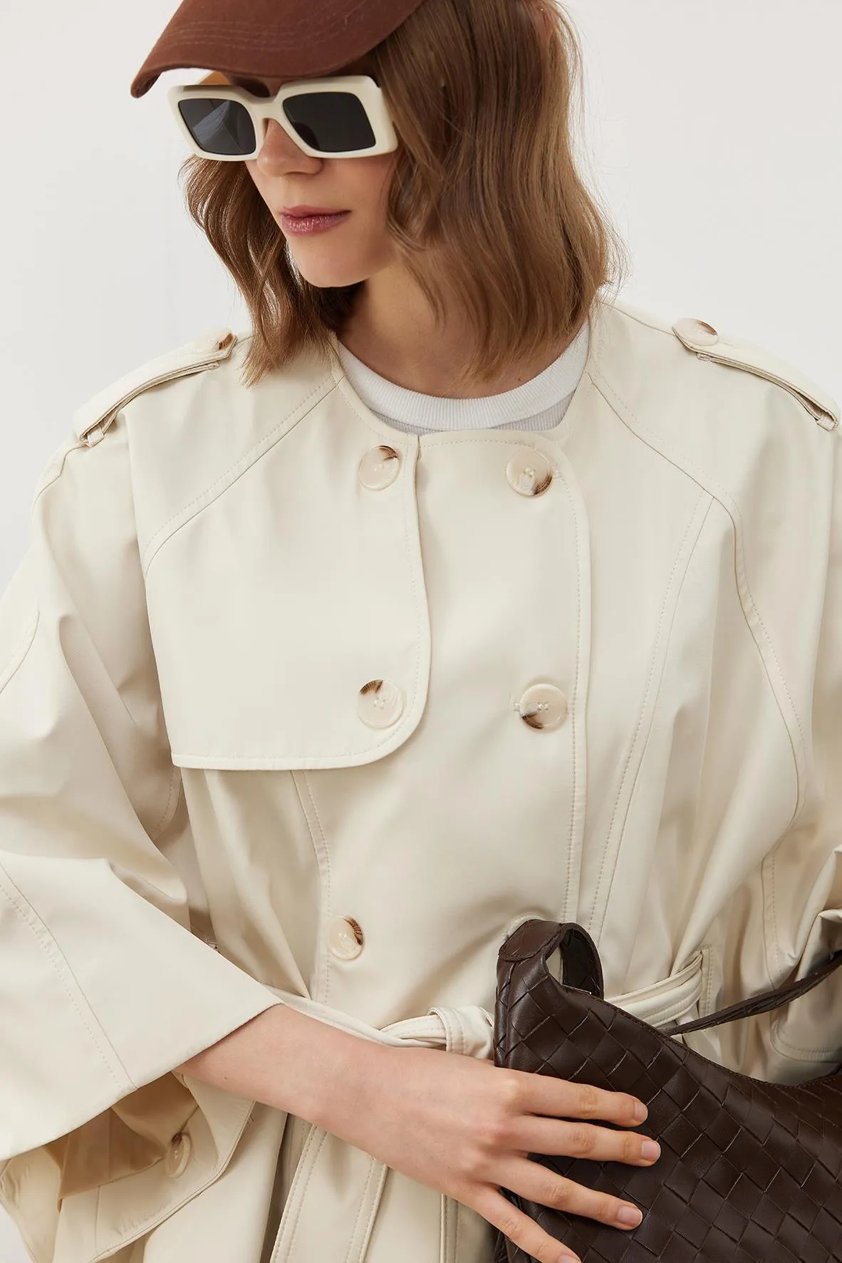 MLNI TRENCH COAT ECRU