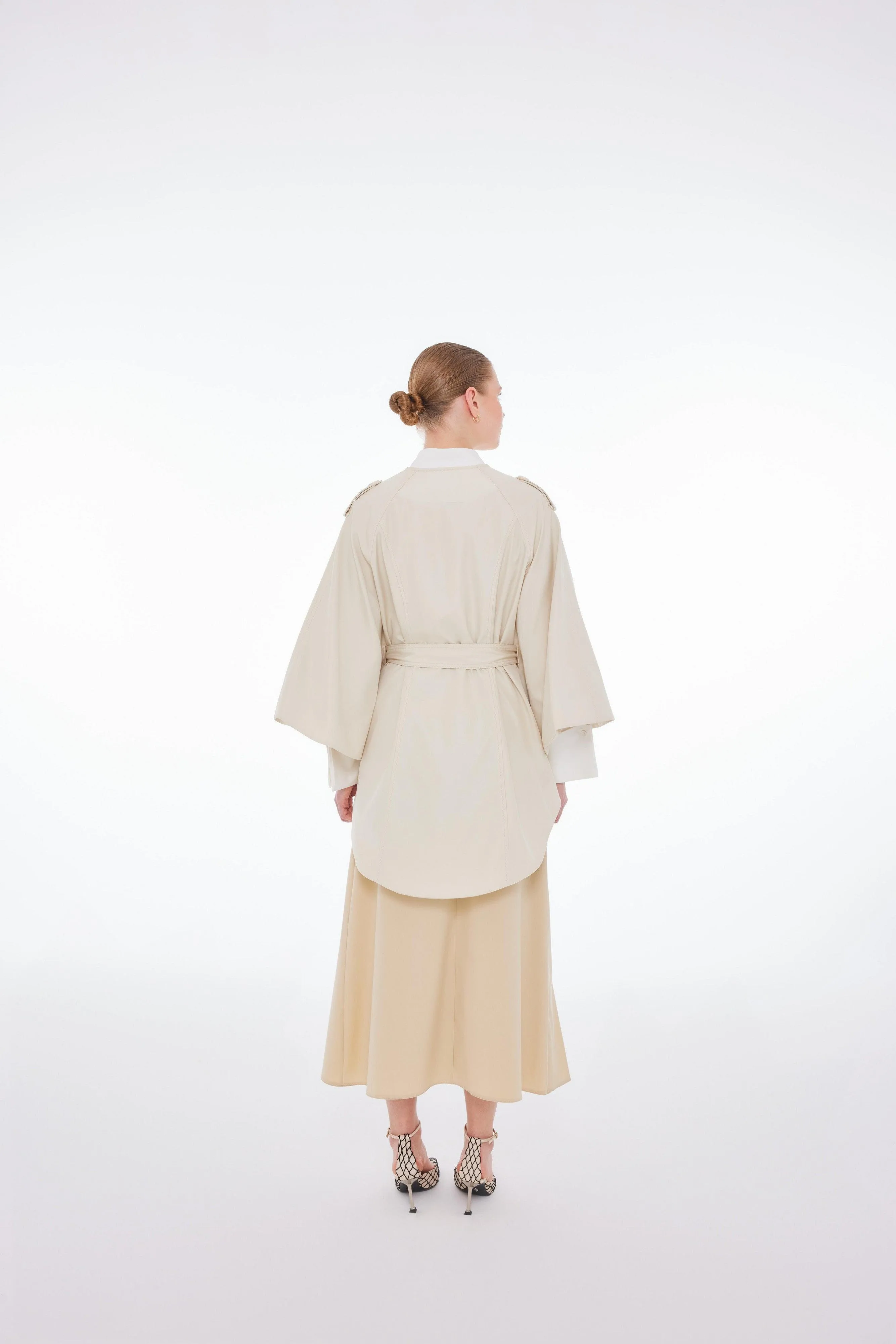 MLNI TRENCH COAT ECRU
