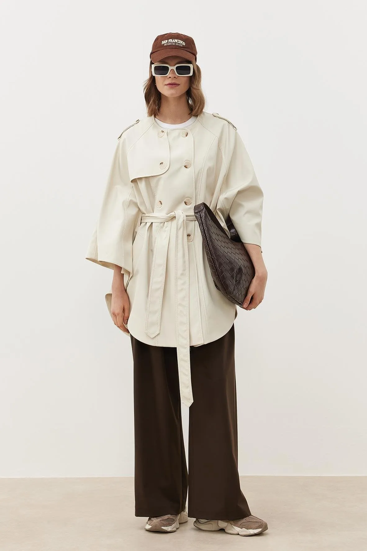MLNI TRENCH COAT ECRU