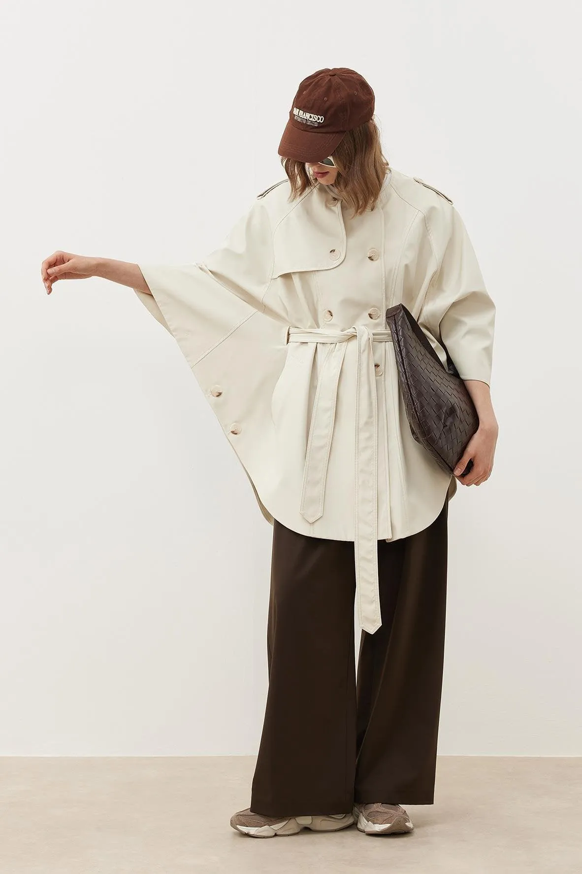 MLNI TRENCH COAT ECRU