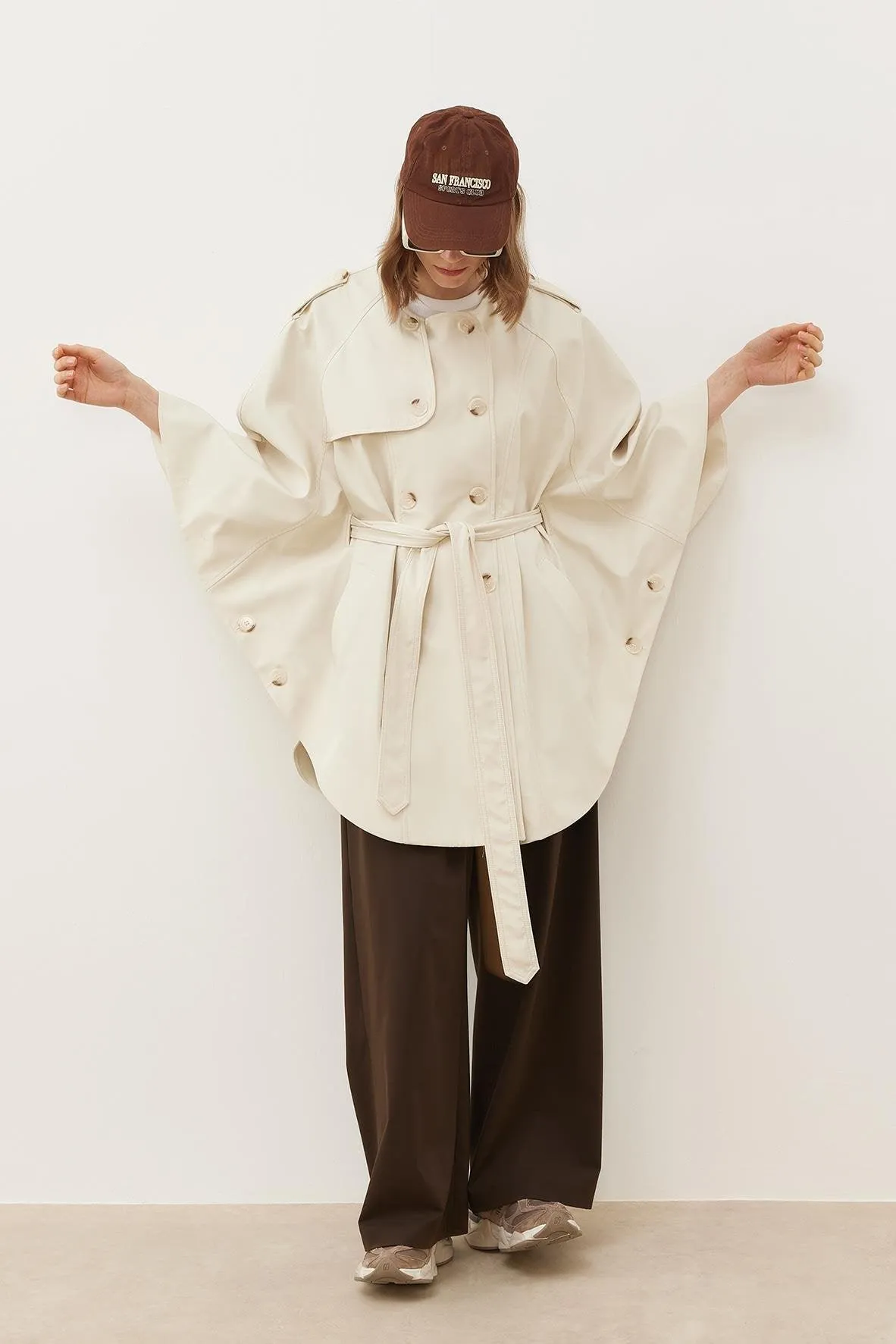 MLNI TRENCH COAT ECRU